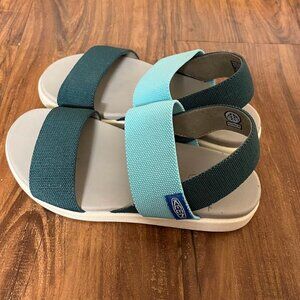 KEEN Women's Elle Backstrap Casual Platform Open Toe Wedge Sandals Size 5